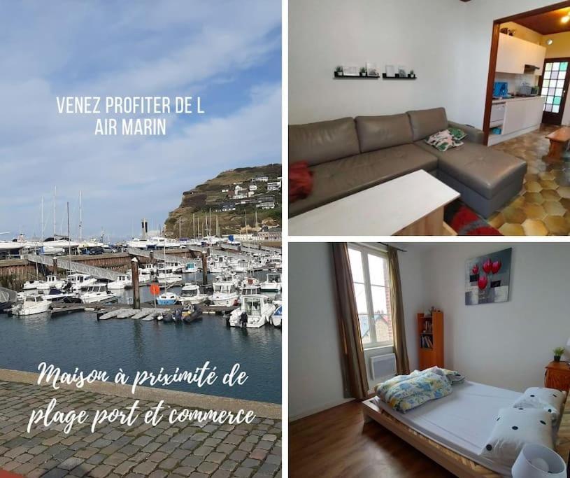 Maison De Pecheur Proche Du Port,Plage Et Commerces Chez Saja Fécamp Exterior foto